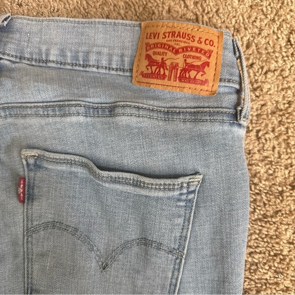 Classic Light Blue Women's Skinny Jeans - Picture 6 of 6